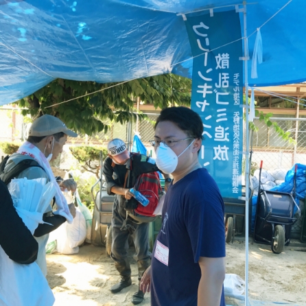 西日本豪雨災害矢野ボランティアサイト運営